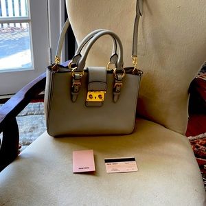 Miu Miu 2 way shoulder/handbag.